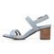 Vionic Paula Women's Backstrap Heeled Sandal - Sky - 2 left view