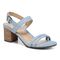 Vionic Paula Women's Backstrap Heeled Sandal - Sky - 1 profile view