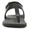 Vionic Tala Women's T-Strap Supportive Sandal - Black - 6 front view