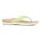 Vionic Tasha Women's Supportive Toe Post Sandal - Pale Lime - Right side