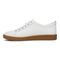 Vionic Winny Women's Casual Sneaker - White Gum Leather - Left Side