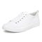 Vionic Winny Women's Casual Sneaker - White Nappa - Left angle