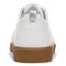 Vionic Winny Women's Casual Sneaker - White Gum Leather - Back