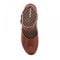 Revere Calabria Closed Toe Sandal - Women's - Cognac - Overhead