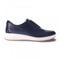 Revere Chicago Women's Slip-On Sneaker - sneaker Sapphire-Navy Lizard