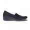 Revere Naples Stretch Loafer - Women's - Onyx - Side