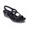 Revere Luxor Backstrap Wedge - Women's - Onyx - Angle