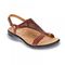 Revere Santa Fe Back Strap Sandal - Women's - Cognac - Angle