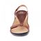 Revere Santa Fe Back Back Strap Sandals - Women's - Cognac - Front