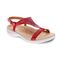 Revere Santa Fe Back Back Strap Sandals - Women's - Red - Angle