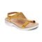 Revere Santa Fe Back Back Strap Sandals - Women's - Mustard - Angle