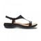 Revere Santa Fe Back Back Strap Sandals - Women's - Black - Side