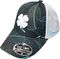 Black Clover Island Luck Hat - Tropical Adjustable Snapback - Unisex - 1 Front 17 - Black Tropical