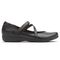 Aravon Abbey Z-strap Women's Mary Jane - Black - Side