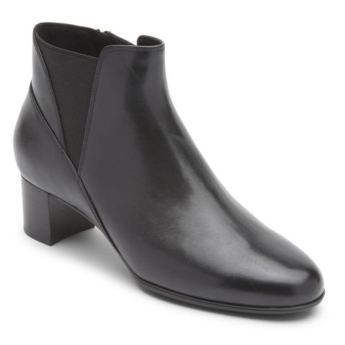 Aravon Career Dress Women's Chelsea Boot - Black - Angle