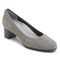 Aravon Career Dress Women's Pump - Grey Suede - Angle