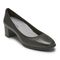 Aravon Career Dress Women's Pump - Black Leather - Angle