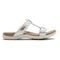 Cobb Hill Rubey Slide Women's Comfort Sandal - White/pewter - Side