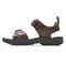 Rockport Springboro Rocklake Men's Leather Strap Sandal - Brn/brn - Left Side